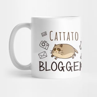 Cat and Blogger - Cattato Blogger Mug